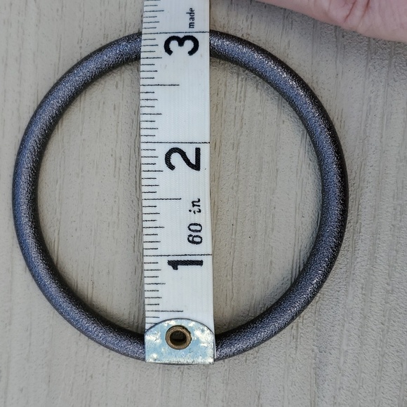 Hammered look metal Bracelet set - Picture 8 of 8